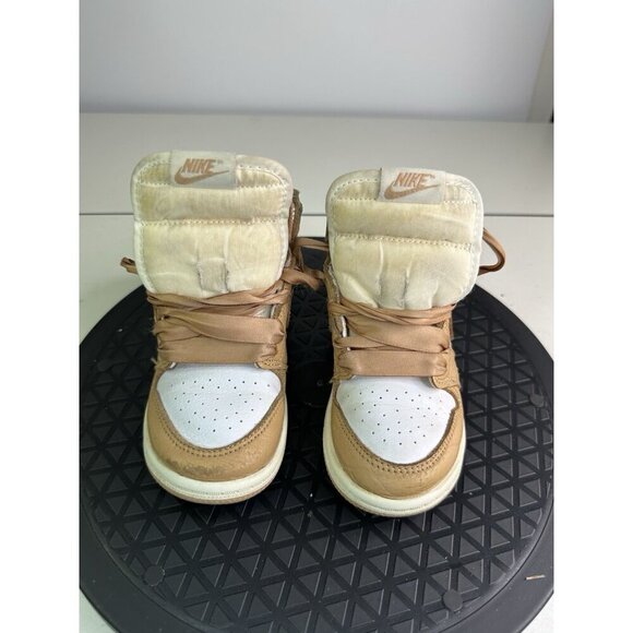 Air Jordan 1 Retro High OG Toddler Shoes Size 7C Praline-Sail FN6623-201 (2023) - Picture 2 of 8